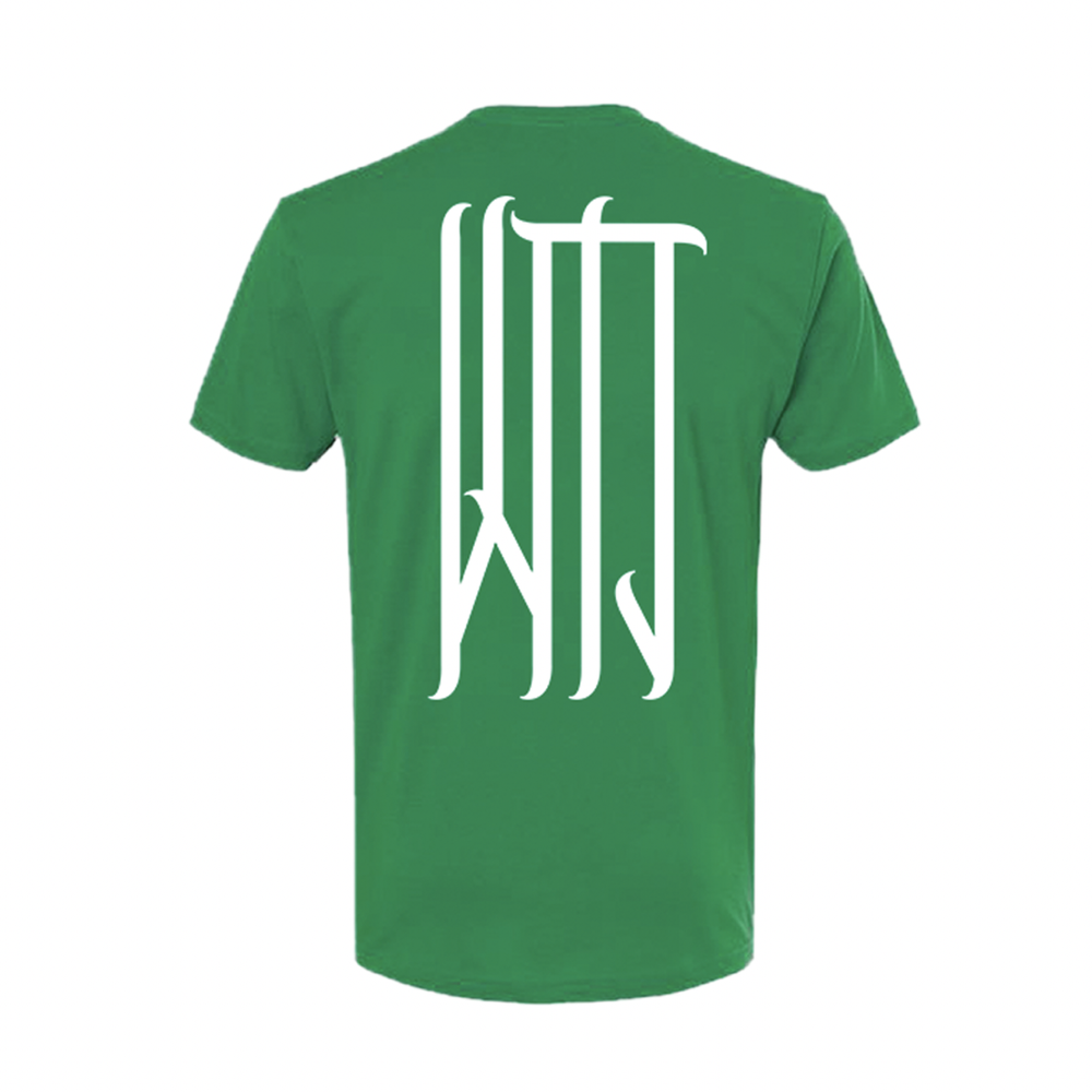 WTJ Monogram Tee Green — Welcome To The Jungle